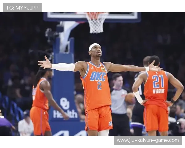 SGA（亚历山大）后仰跳投丝滑如水，雷霆比分拉开